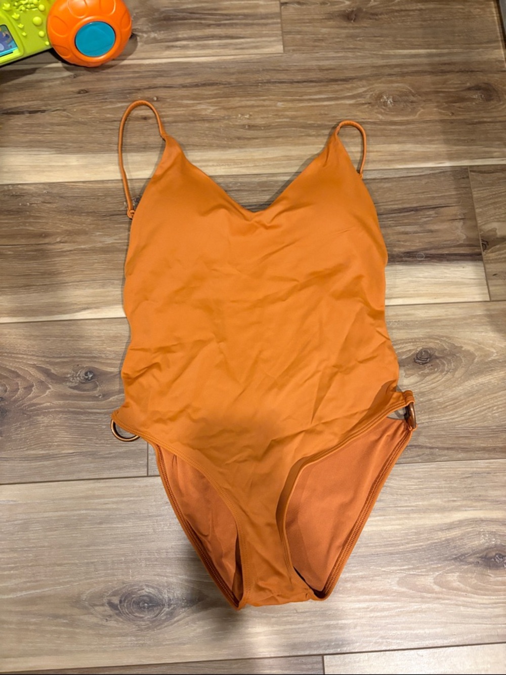 Rust one piece swimsuit